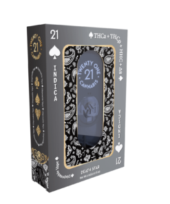 Twenty One | Death Star THC Vape Pen | THCA & THCP Disposable Vape | 2g - Indica