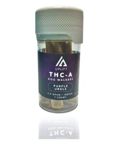 Uplift | Dog Walkers Pre Rolls - Purple Urkel | .5g THCA Flower 7ct - Indica
