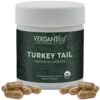 Verdant Leaf | Turkey Tail Mushroom Capsules - 60ct | Mushroom Nootropics